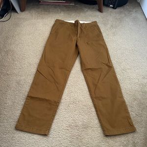 J. Crew Brown Chino Pant in Standard Fit